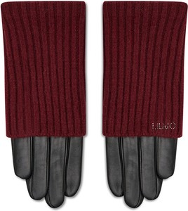Czerwone rękawiczki Liu-Jo