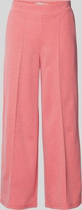 Różowe spodnie Ichi z bawełny