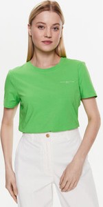 Tommy Hilfiger T-Shirt 1985 WW0WW37877 Zielony Regular Fit