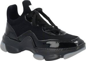 Czarne buty sportowe Furla w sportowym stylu na platformie