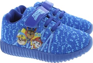 Niebieskie buty sportowe dziecięce Psi Patrol dla chłopców sznurowane