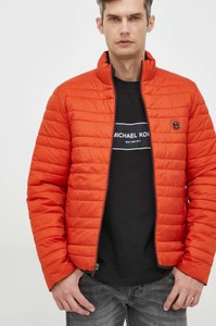 Pomarańczowa kurtka Michael Kors w stylu casual krótka