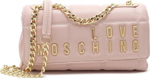 Różowa torebka Love Moschino matowa mała