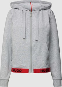 Bluza Hugo Boss z bawełny z kapturem w stylu casual
