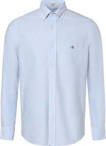 Niebieska koszula Gant z bawełny w stylu casual