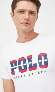 T-shirt POLO RALPH LAUREN z bawełny z krótkim rękawem