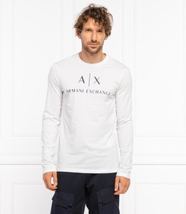 T-shirt Armani Exchange z długim rękawem