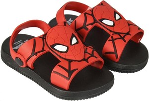 Buty dziecięce letnie Spiderman dla chłopców na rzepy
