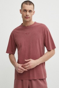 T-shirt Reebok z bawełny w sportowym stylu z krótkim rękawem
