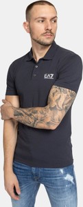 T-shirt Emporio Armani w młodzieżowym stylu z bawełny z krótkim rękawem