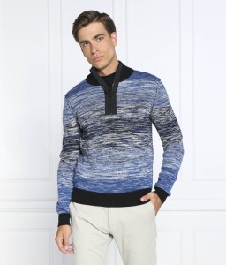 Sweter Hugo Boss z wełny w stylu casual