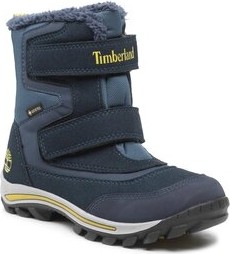 Buty dziecięce zimowe Timberland na rzepy