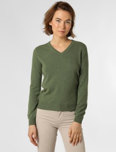Zielony sweter Franco Callegari z kaszmiru