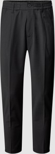 Czarne spodnie Drykorn z bawełny w stylu casual