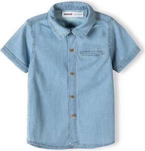 Niebieska koszula dziecięca Minoti dla chłopców