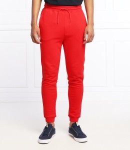 Czerwone spodnie sportowe Hugo Boss
