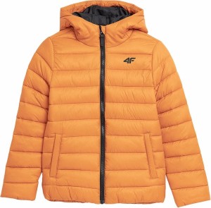 Pomarańczowa kurtka dziecięca 4F dla chłopców