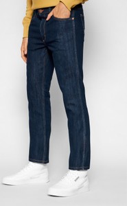 Granatowe jeansy Wrangler