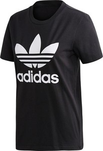 T-shirt Adidas Originals w młodzieżowym stylu z krótkim rękawem