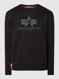Bluza Alpha Industries w młodzieżowym stylu z bawełny
