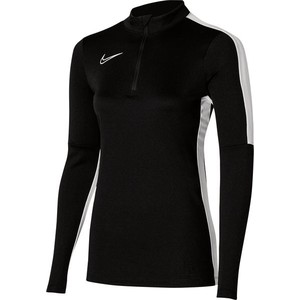 Czarna bluzka Nike z golfem w sportowym stylu