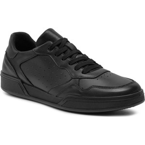 Czarne buty sportowe Imac w sportowym stylu sznurowane