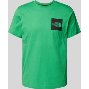 Zielony t-shirt The North Face z krótkim rękawem