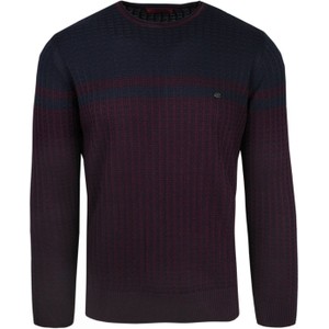 Sweter Trikko z tkaniny w geometryczne wzory