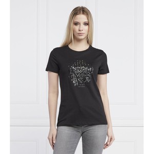 Czarny t-shirt Armani Exchange