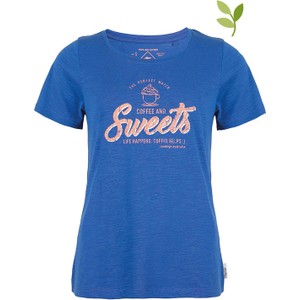 Niebieski t-shirt Roadsign z bawełny