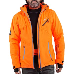 Pomarańczowa kurtka Peak Mountain krótka