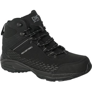 Czarne buty trekkingowe DK sznurowane