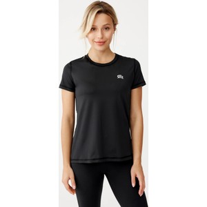 Czarny t-shirt Rough Radical w sportowym stylu termoaktywny
