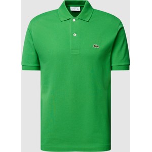 Zielona koszulka polo Lacoste z krótkim rękawem