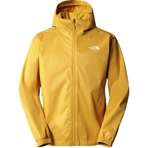 Żółta kurtka The North Face krótka w sportowym stylu