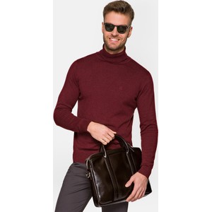 Sweter LANCERTO w stylu klasycznym z tkaniny