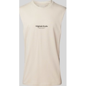 T-shirt Jack & Jones z krótkim rękawem z bawełny z nadrukiem