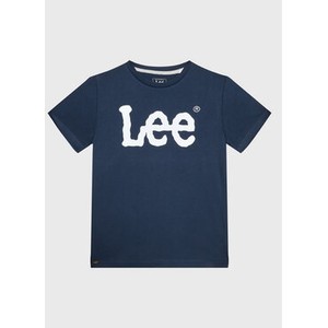 Granatowa koszulka dziecięca Lee