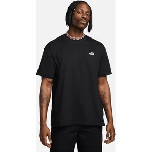 Czarny t-shirt Nike z bawełny