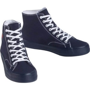 Granatowe buty sportowe Tommy Hilfiger w sportowym stylu sznurowane