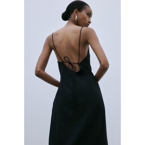 Czarna sukienka H & M mini w stylu casual