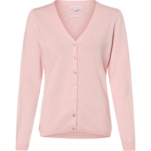 Różowy sweter brookshire w stylu casual
