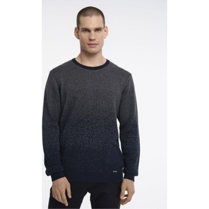 Sweter Ochnik z bawełny z okrągłym dekoltem w stylu casual