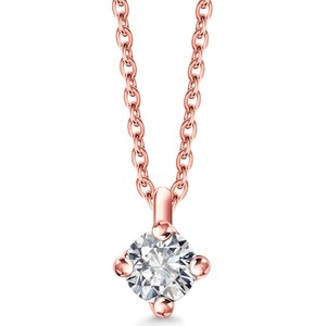 Valentine - Biżuteria Yes Naszyjnik z różowego złota z diamentem - Valentine