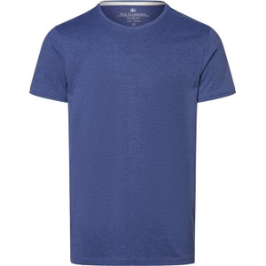 Niebieski t-shirt Nils Sundström z krótkim rękawem