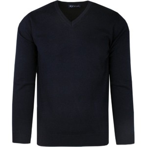 Czarny sweter Rigon w stylu casual z bawełny