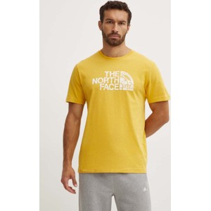 T-shirt The North Face w sportowym stylu z nadrukiem