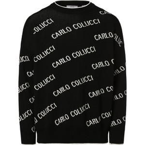 Czarny sweter Carlo Colucci