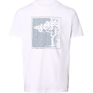 T-shirt Fynch Hatton z nadrukiem z bawełny