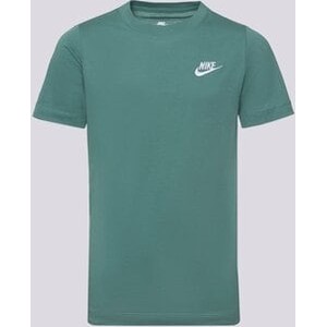 Zielona koszulka dziecięca Nike z krótkim rękawem dla chłopców